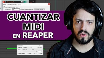 Cómo cuantizar MIDI en REAPER