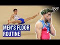 Evolution of the Men’s floor event at the Olympics!