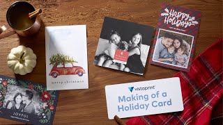 How holiday card designs come to life | Vistaprint
