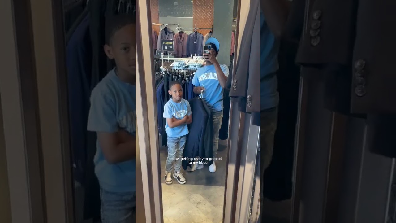 Suit Shopping Before TSU Move In Day!  