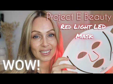Project E Beauty light aura flex LED face mask/real ANTI AGING results/Before & After #over40