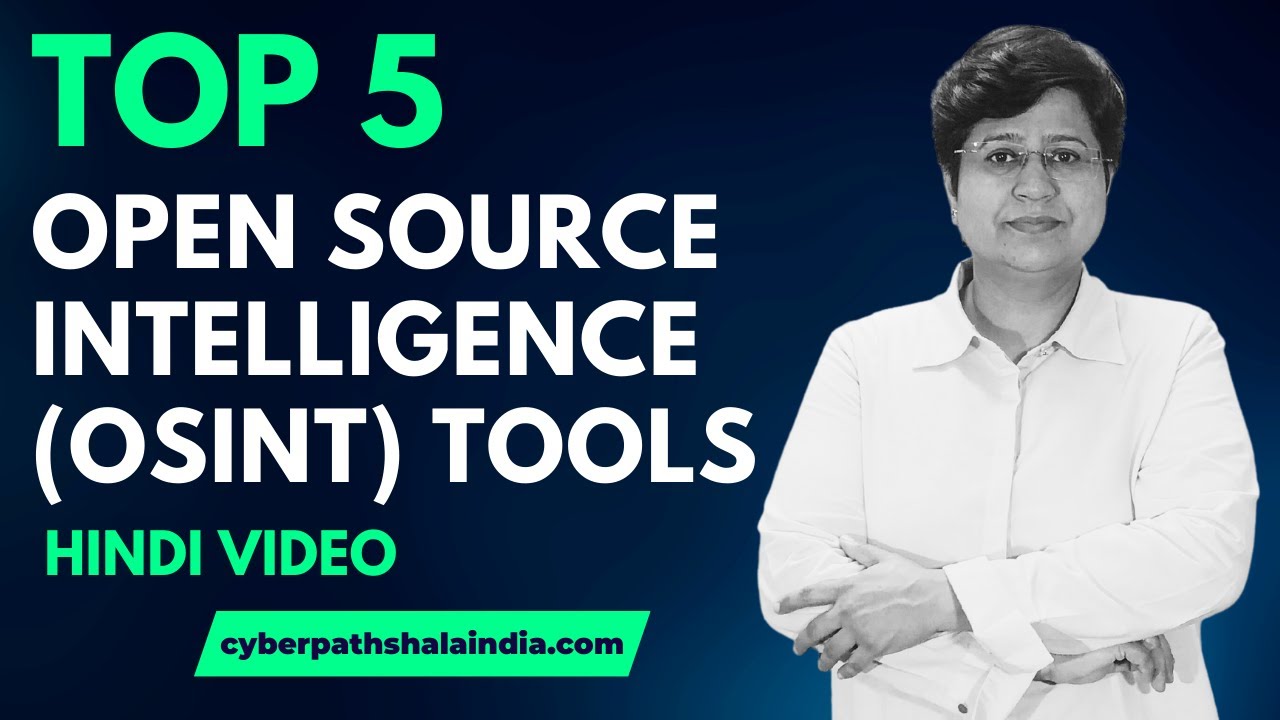 Top 5 OSINT Tools In Hindi | OSINT Tutorial |cyber forensics - YouTube