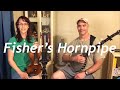 Fisher’s Hornpipe- Mike and Lisa Banjo and Fiddle  #Irish #Clawhammerbanjo