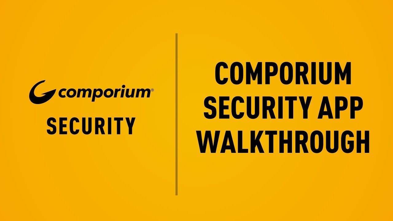 Comporium Security App Walkthrough - YouTube