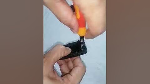Mitsubishi Xpander key converting to flip key.