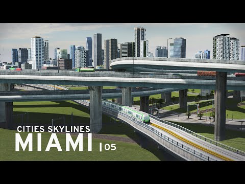 Elevated Metro - Cities Skylines: Miami Ep 5 - YouTube