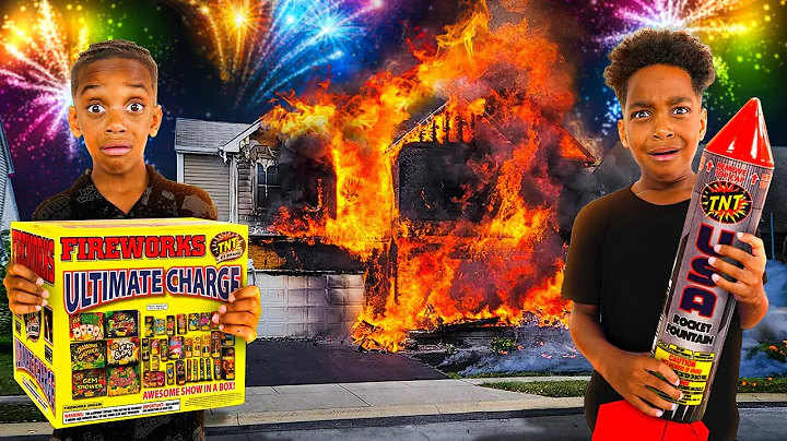 DJ & KYRIE HOUSE CAUGHT ON FIRE!!