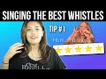 THE #1 WAY TO SING WHISTLE NOTES! - How To Sing Whistle Notes Easily.