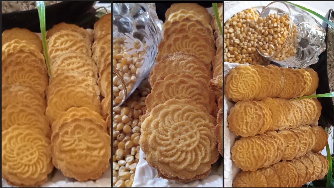 🖐️عندك دقيق الذرة🌽وجدي الذ واسرع كوكيز للعيد🐏بدون خميرة كيماىية بدون دقيق مصنعglutin free