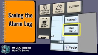 Saving the SINUMERIK Operate Alarm Log