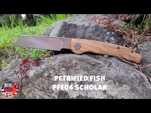 Petrified Fish PFE04 Scholar - Look At This Gorgeous Olivewood!!!