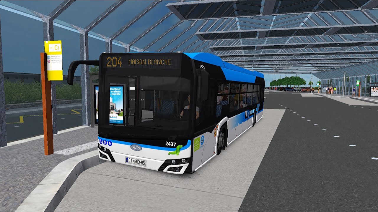 OMSI 2 | Solaris Urbino 12 IV Facelift | Saint - Servan | Ligne 204