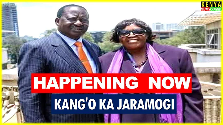 LIVE - Burial of Raila's Sister Beryl Achieng at Kang'o ka Jaramogi