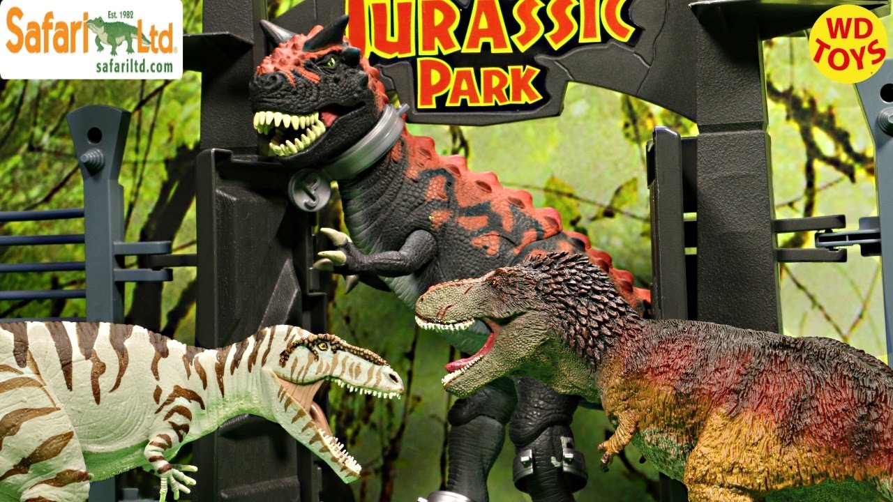 Giganotosaurus Tyrannosaurus Dinosaur Action Figure Model Toy Black 