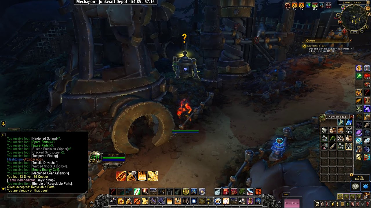 Recyclable Parts | 8.2 Mechagon Questline