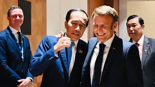 Pertemuan Bilateral Presiden Jokowi dengan Presiden Prancis Emmanuel Macron, 9 September 2023