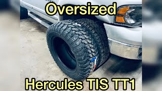 Dodge Ram gets new tires Hercules tis tt1 