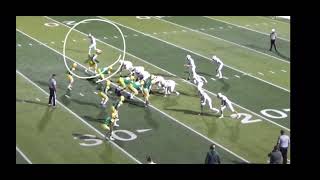 Chase Stephens Moline High School Junior Year Football Highlights