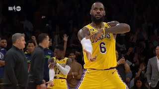 EPIC WILD ENDING! [Final Minutes/Full OT] Los Angeles Lakers VS Minnesota Timberwolves Play-in
