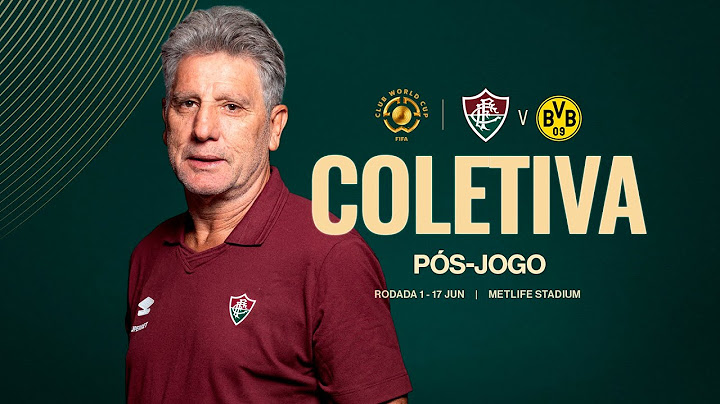 COLETIVA RENATO GAÚCHO | FLUMINENSE X BORUSSIA | COPA DO MUNDO DE CLUBES DA FIFA 2025 | 1ª RODADA