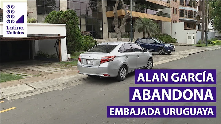Alan García: así dejó la residencia del embajador de Uruguay | 90 Matinal
