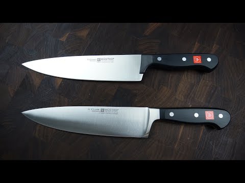 Wusthof Forged vs Stamped Knives (Classic vs Gourmet)