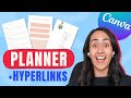 How to Make a PLANNER using Canva | Easy tutorial