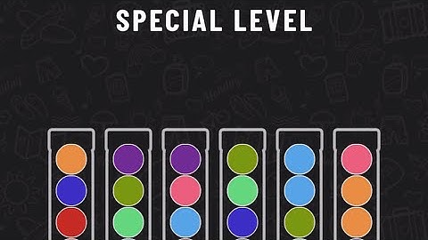 Ball Sort Puzzle Special Level After Level 905 #ballsortpuzzle  #puzzlegame #shorts