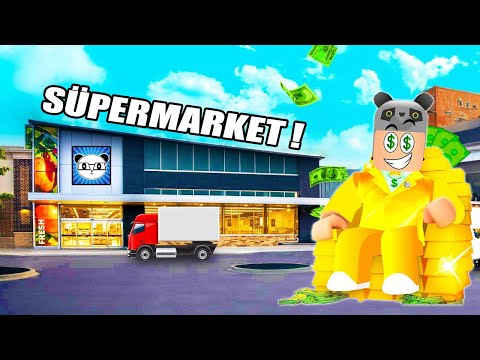 Market Açtım ve İleriye Seviyeye Kadar Genişlettim !! (Supermarket Simulator)