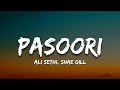 Pasoori  ali sethi x shae gill lyrics  7clouds hindi