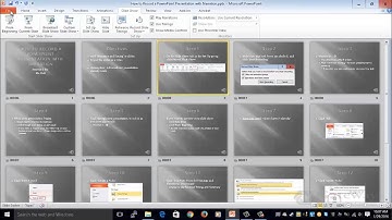 How to Create a Narrated Video from PPT