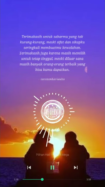 Story WA and IG | Romantic Video (Sabar)