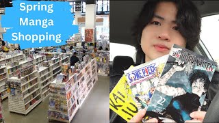 Spring Manga Shopping in Portland 🛒 || Kinokuniya and Barnes & Noble📚