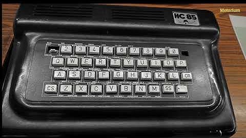 Visele de altadata. Computer Ice Felix  HC 85.  Made in Romania, anul 1985