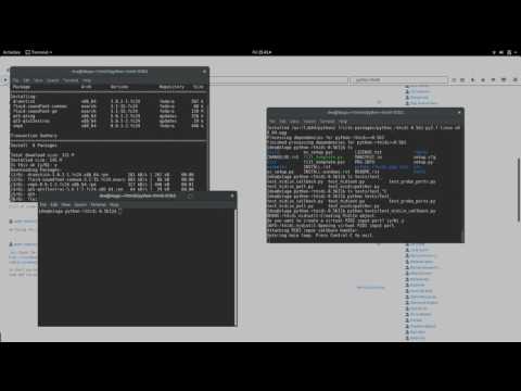 How to setup python-rtmidi on fedora 24