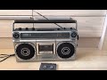 Panasonic RX-4960F retro vintage stereo old radio FM cassette boombox