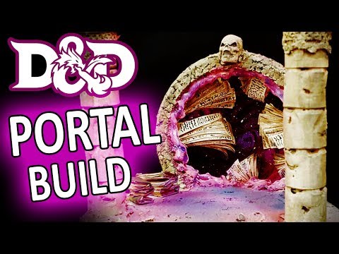 Terrain Build for Dungeons & Dragons - Stargate Portal!