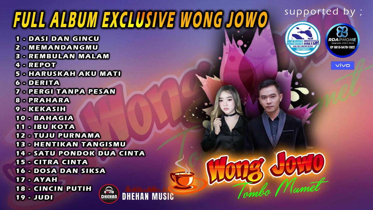 🟣FULL ALBUM EXCLUSIVE TERBARU 2021 WONG JOWO MADIUN || DHEHAN AUDIO MAaakk TAp Tap GleErRrrr
