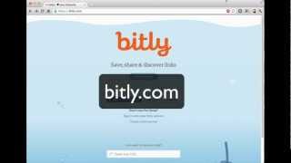 How To Signup and Use Bitly