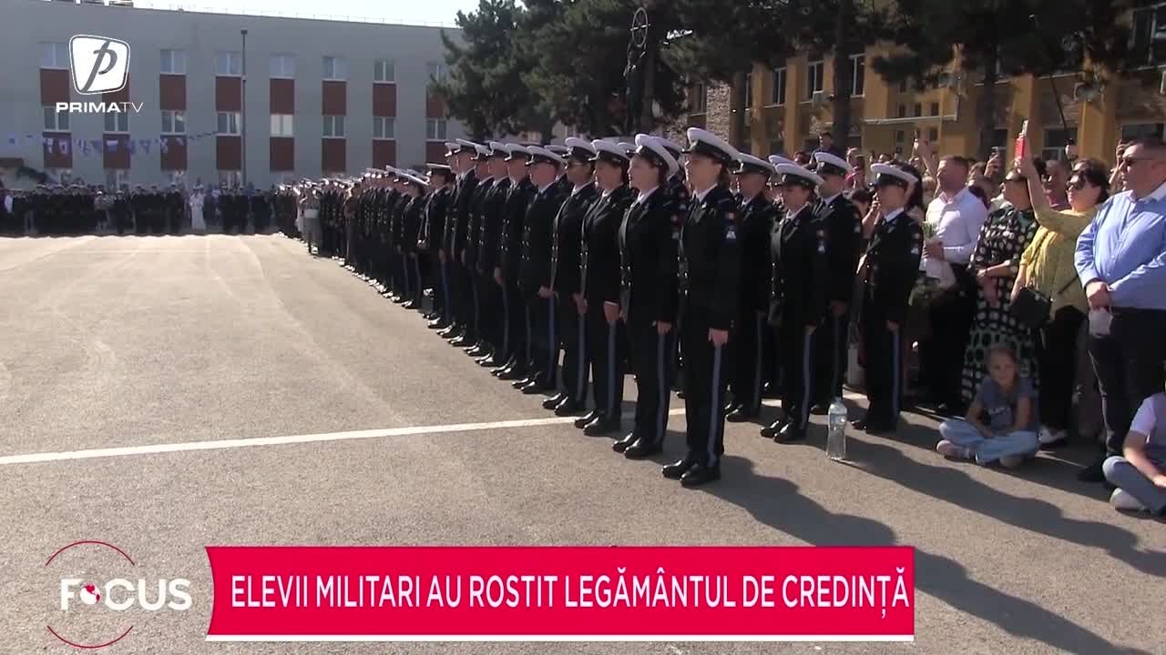 Bobocii de la Liceul Militar de Marină au început noul an școlar