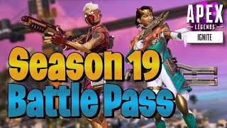 Complete Battle Pass showcase Apex Legends season 19