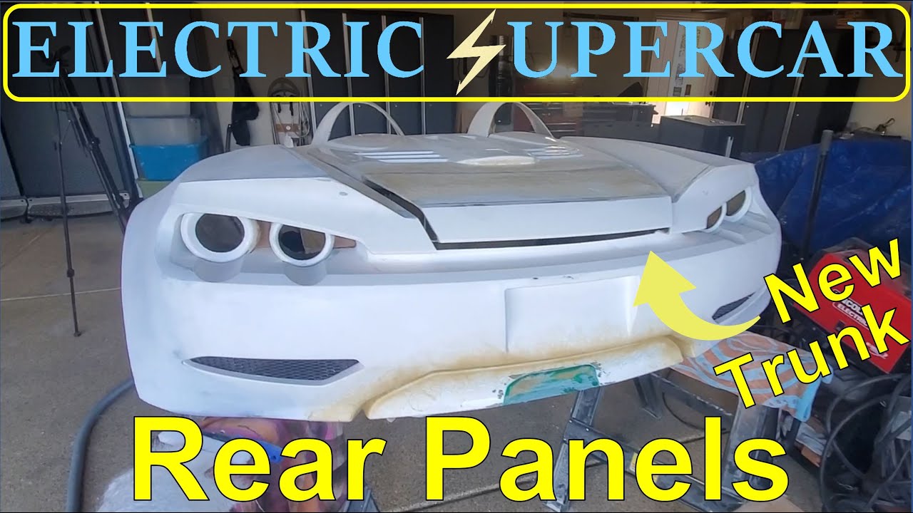 Auto Back Panel Rear Panels - New Trunk - YouTube