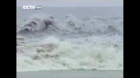 Tidal bores triggered 25-meter-high massive wave