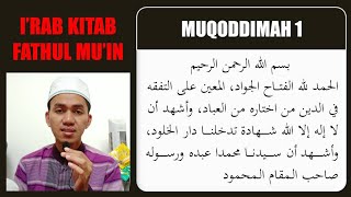 I'rob Fathul Mu'in | Introduction (Part 1)