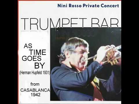 NINI ROSSO -  AS TIME GOES BY -  TRUMPET BAR PRIVATE CONCERT 1989 AS TIME GOES BY