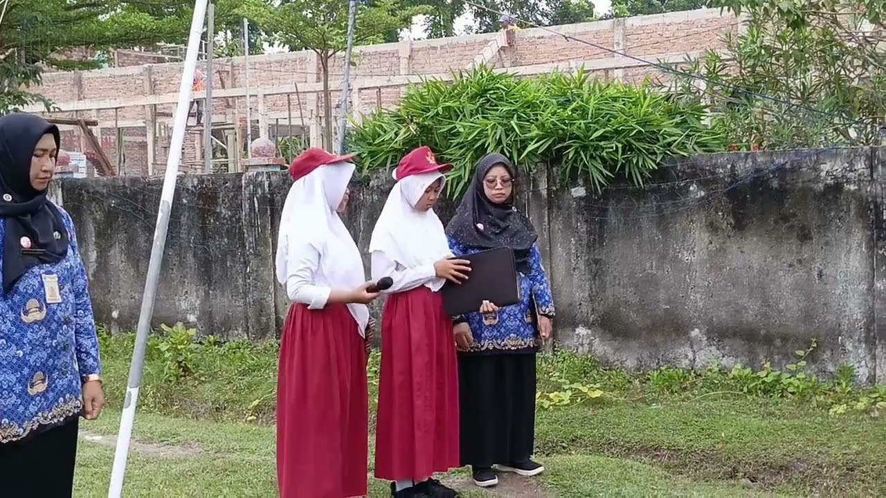 Upacara Hari Sumpah Pemuda SD NEGERI 1 BANJARDOWO 