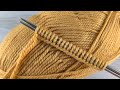 You will never get bored with this knitting pattern. Simple and beautiful! Knitting Stitch