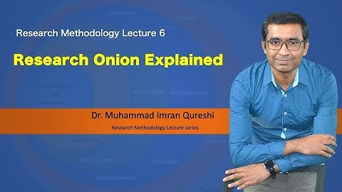 Understanding Research design using research onion
