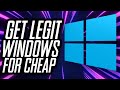 Get CHEAP Windows 10 Pro Keys for $15 - CDKDeals