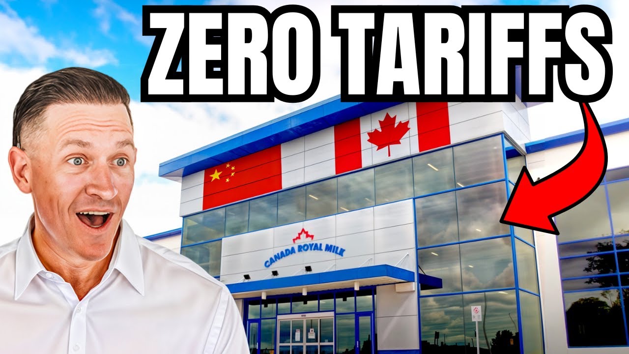 Trump Tariffs Just Failed! China and Canada Build America's Largest Dairy Factory!